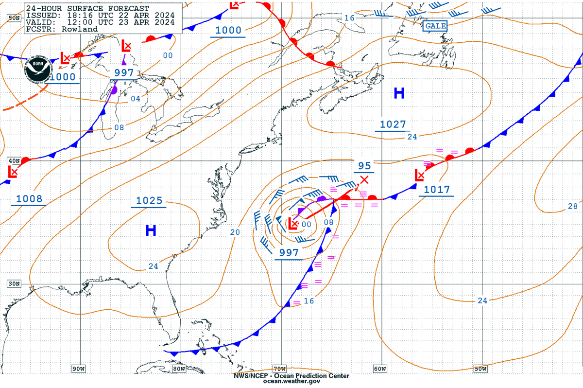 April Western Atlantic Storm-Force Low & Sea Spray RGB