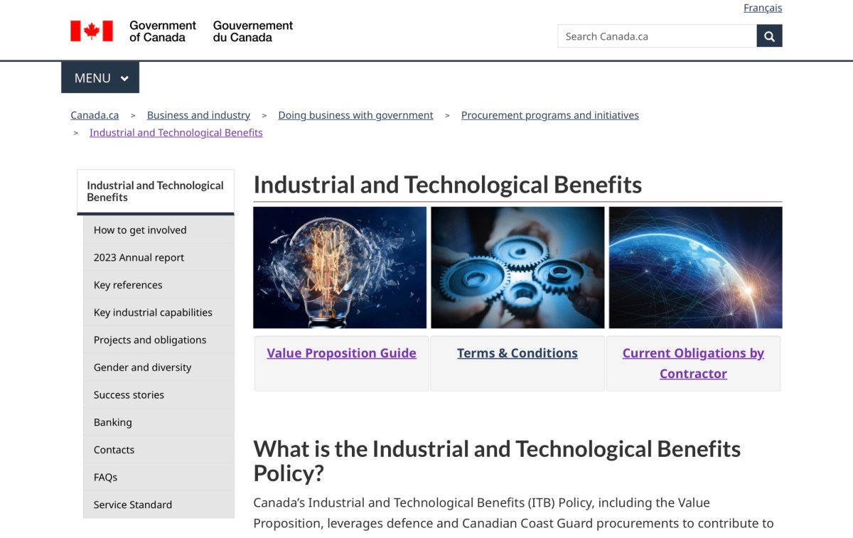 Harnessing the Power of the Industrial and Technological Benefits Policy for Canada’s Space Economy