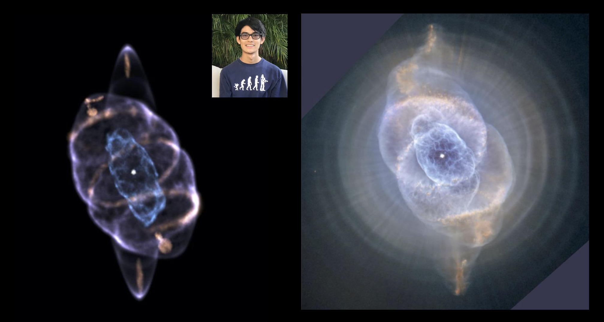 3D model of Cat´s Eye Nebula wins “First Award” at ISEF