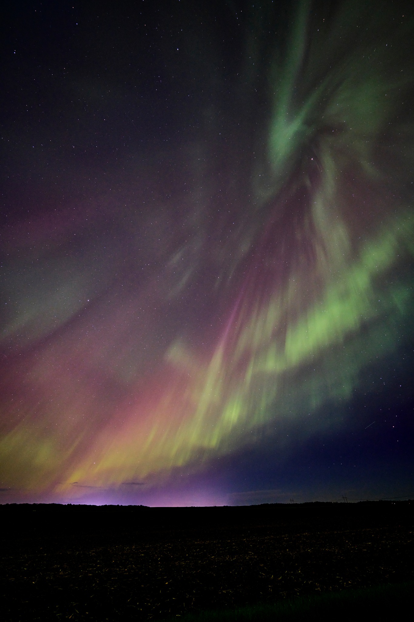 Just Look Up: Aurora Borealis in Wisconsin!