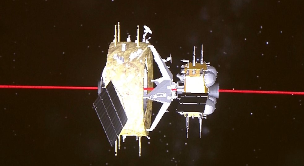 Chang’e-6 spacecraft dock in lunar orbit ahead of journey back to Earth