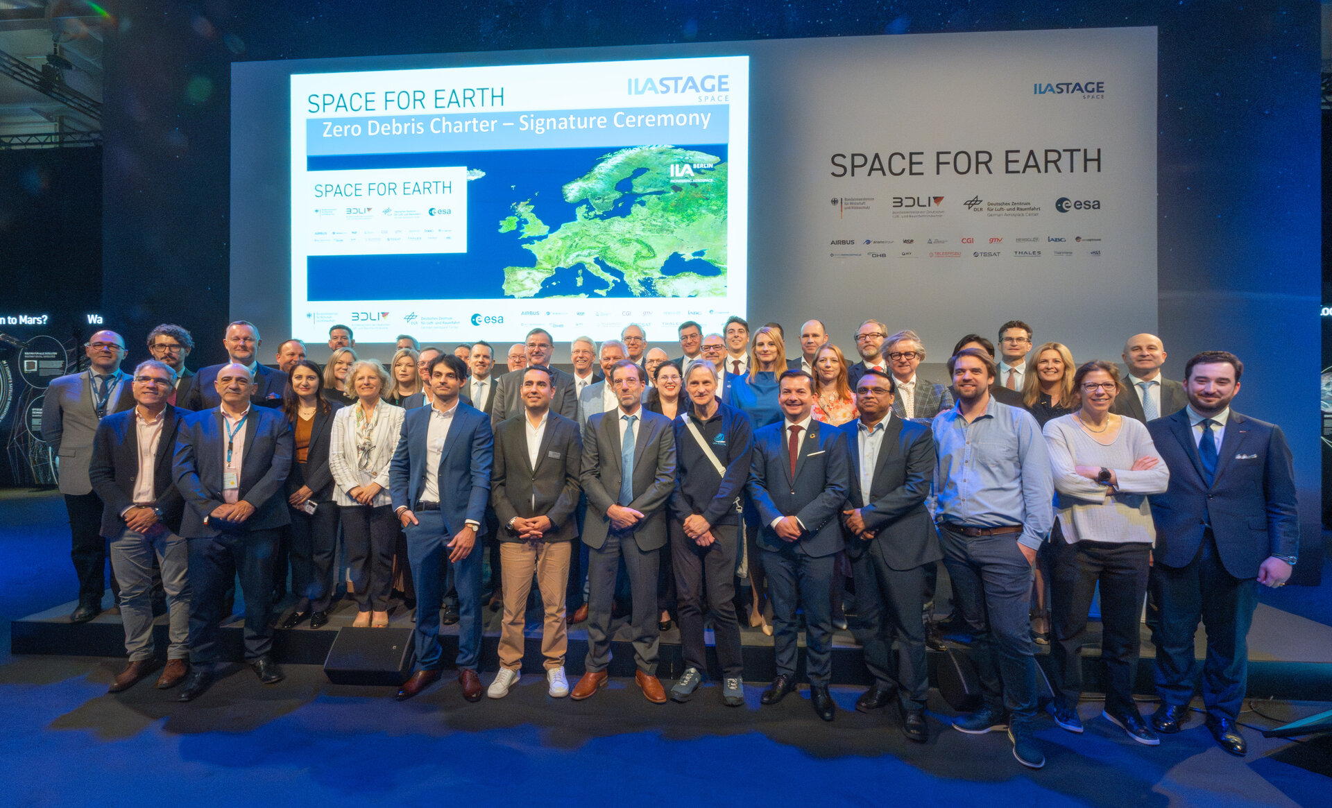 Zero Debris Charter signature ceremony during ILA Space Day