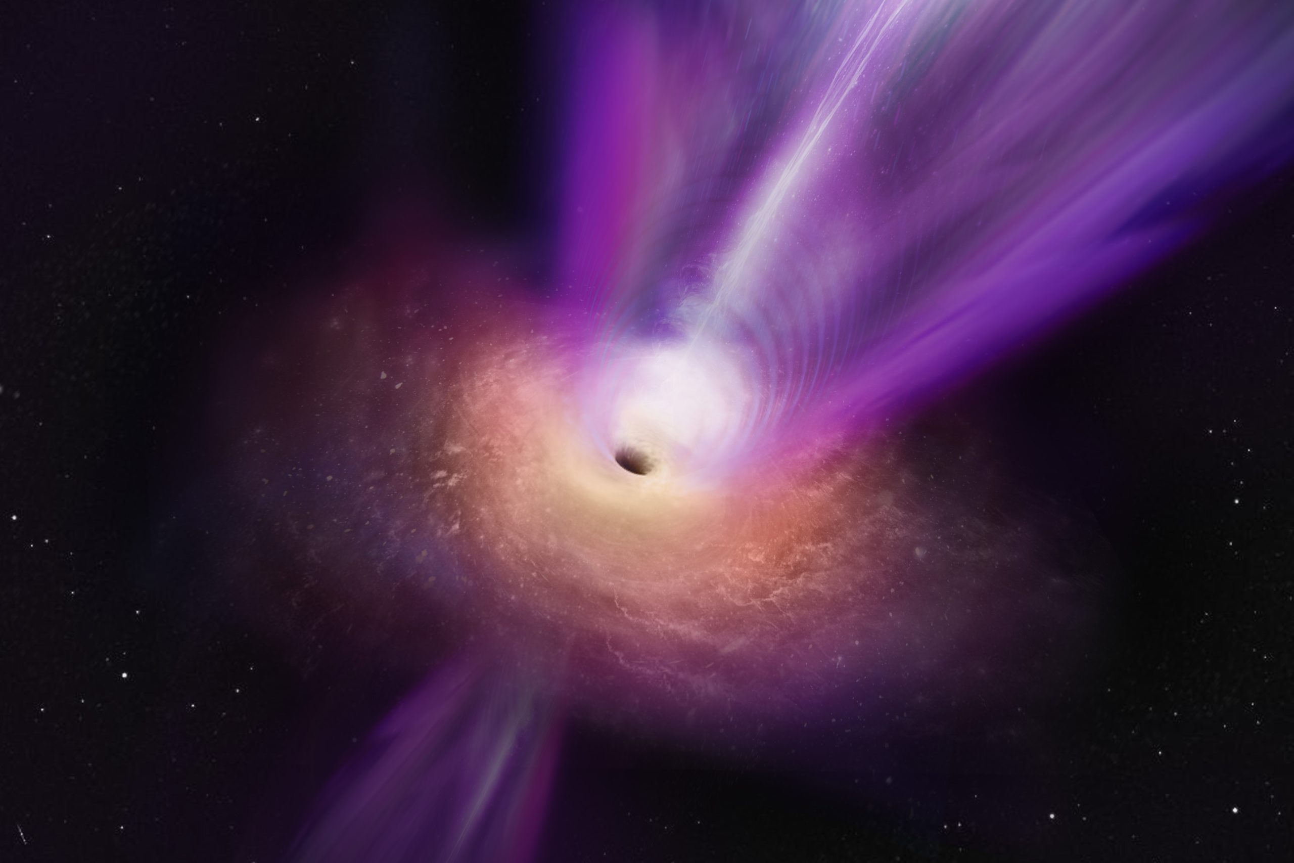 New black hole images reveal a glowing, fluffy ring and a high-speed jet | MIT News