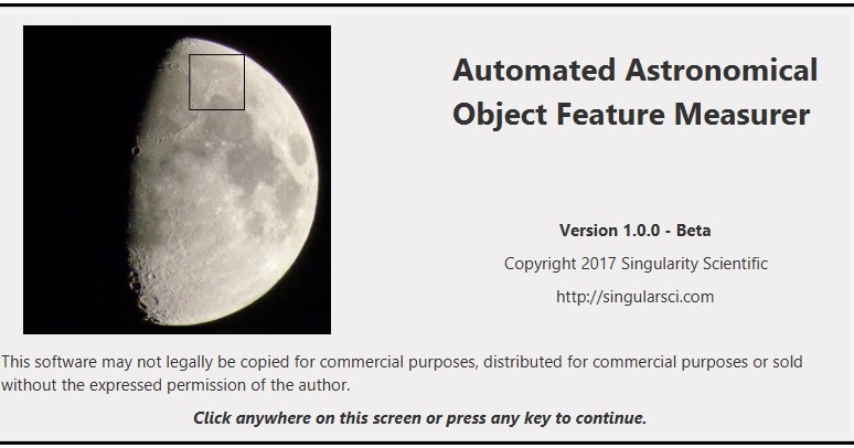 Automated Astronomical Object Feature Measurer