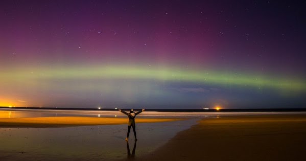 Last Night's Incredibly Strong Northern Lights