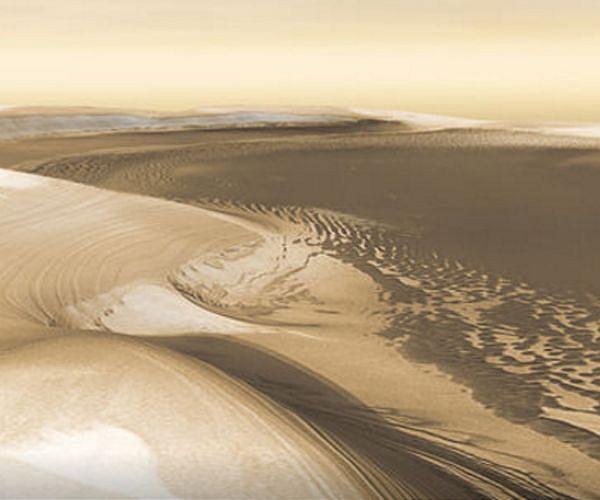 Martian Polar Ice Flow Mystery Finally Explained