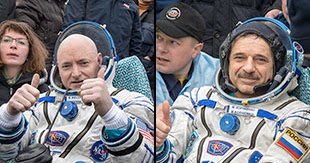 One Year Crew Returns from International Space Station