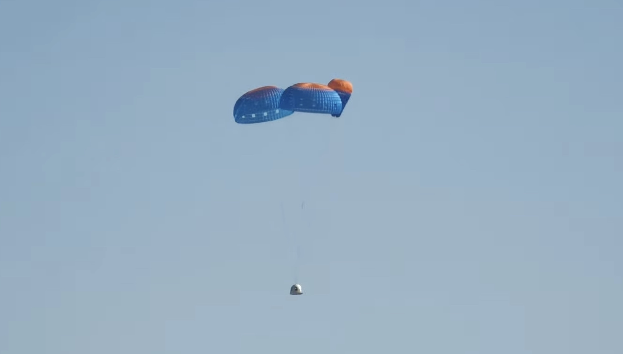 Blue Origin investigating New Shepard parachute issue